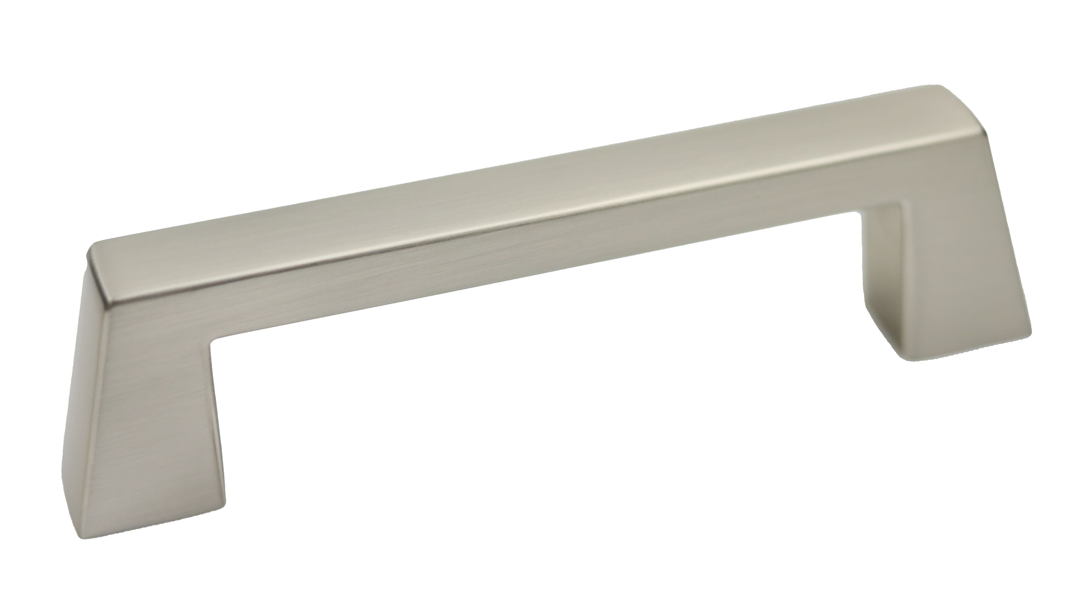 Pride Industrial P92836SN 4-1/2' Colorado Cabinet Pull with 3-3/4" Center to Center Satin Nickel Finish Main image