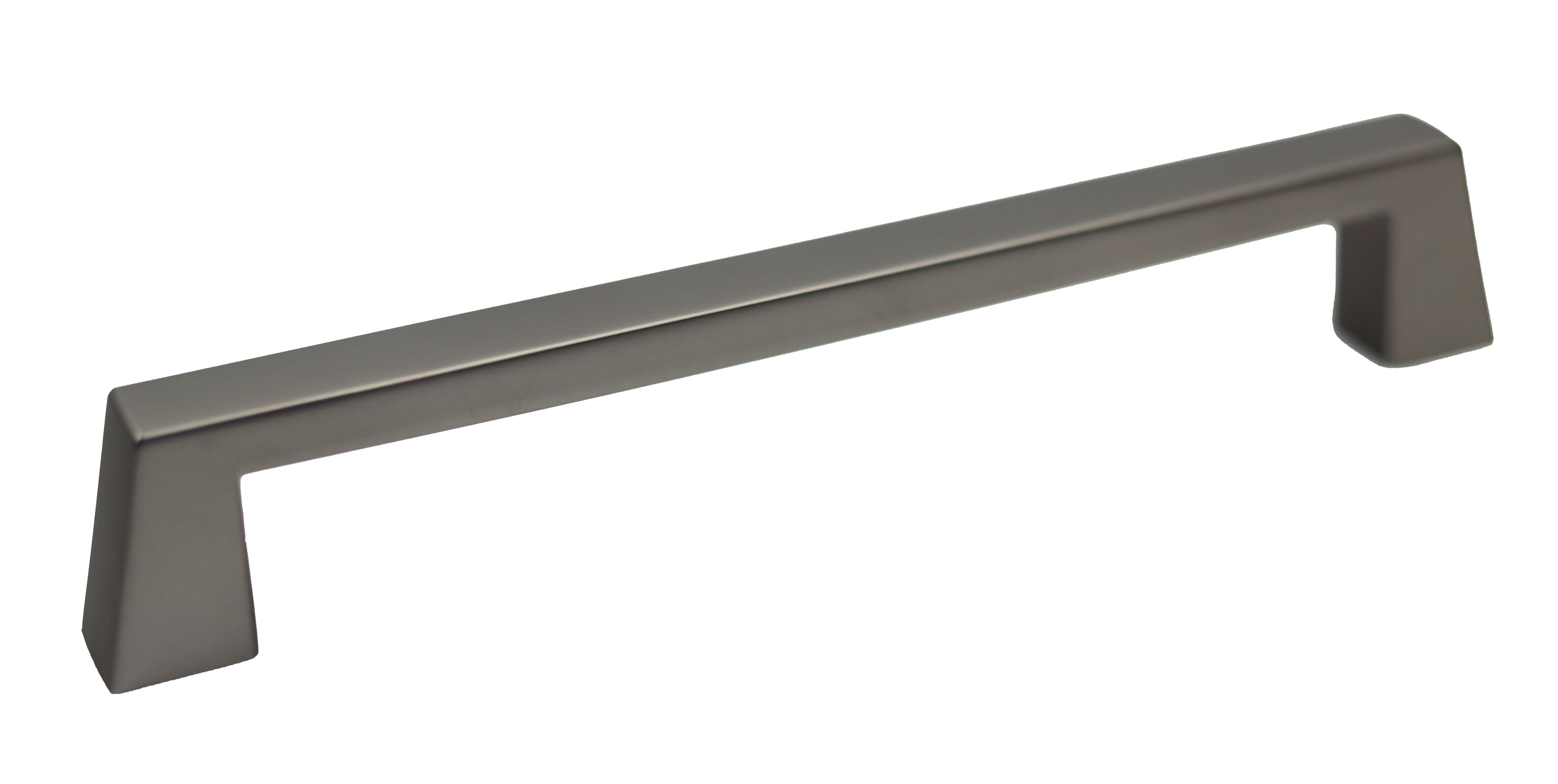 Pride Industrial P92838DP 7" Colorado Cabinet Pull with 6-3/10" Center to Center Dark Pewter Finish Main image
