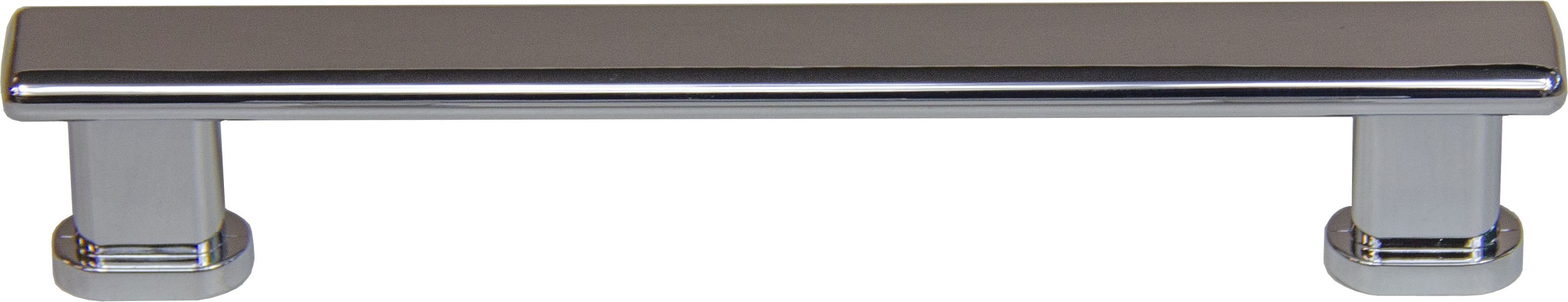 Pride Industrial P92927PC 6" Manhattan Cabinet Pull with 5" Center to Center Polished Chrome Finish Main image