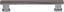 Pride Industrial P92927PC 6" Manhattan Cabinet Pull with 5" Center to Center Polished Chrome Finish