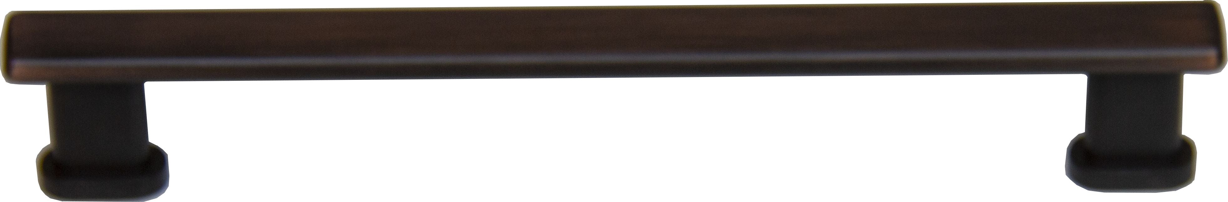 Pride Industrial P9292810B 7-1/4" Manhattan Cabinet Pull with 6-3/10" Center to Center Oil Rubbed Bronze Finish Main image