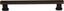 Pride Industrial P9292810B 7-1/4" Manhattan Cabinet Pull with 6-3/10" Center to Center Oil Rubbed Bronze Finish