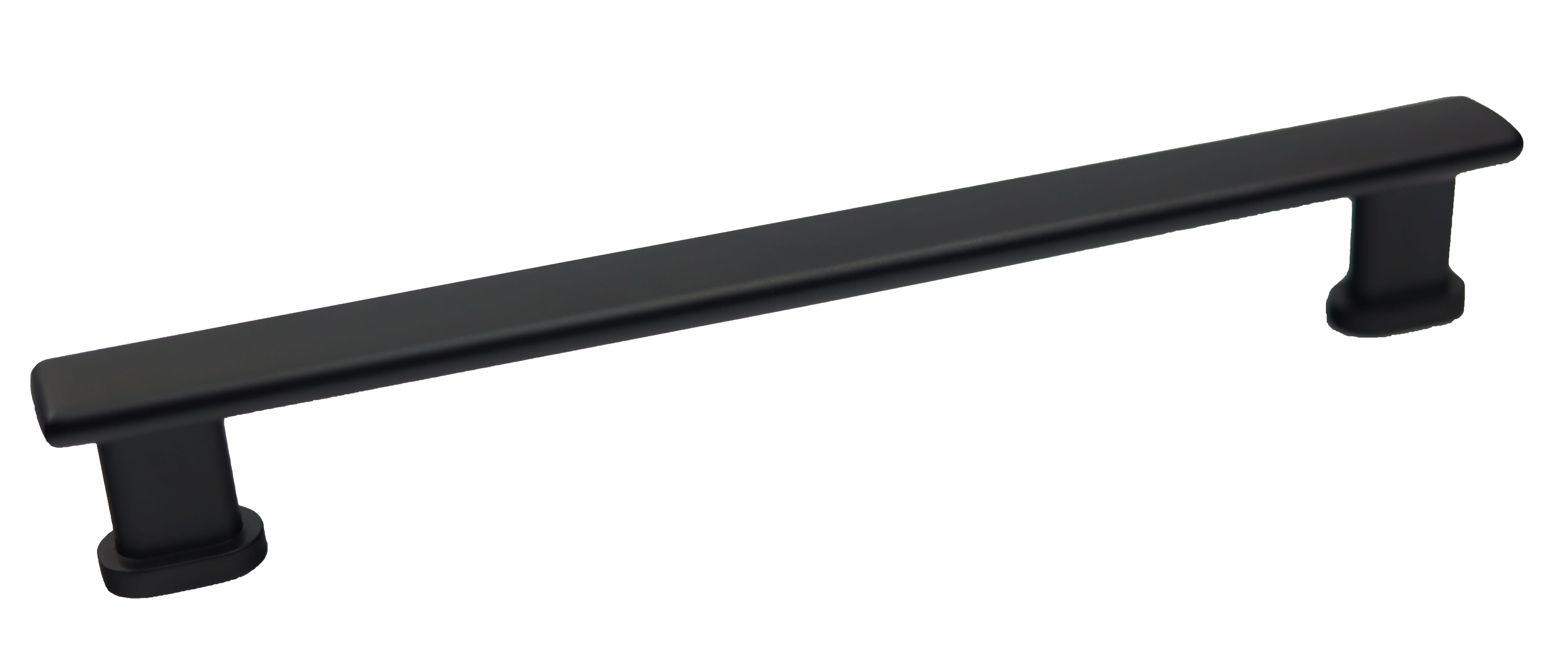 Pride Industrial P92928BK 7-1/4" Manhattan Cabinet Pull with 6-3/10" Center to Center Oil Matte Black Finish Main image