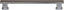 Pride Industrial P92928PC 7-1/4" Manhattan Cabinet Pull with 6-3/10" Center to Center Polished Chrome Finish