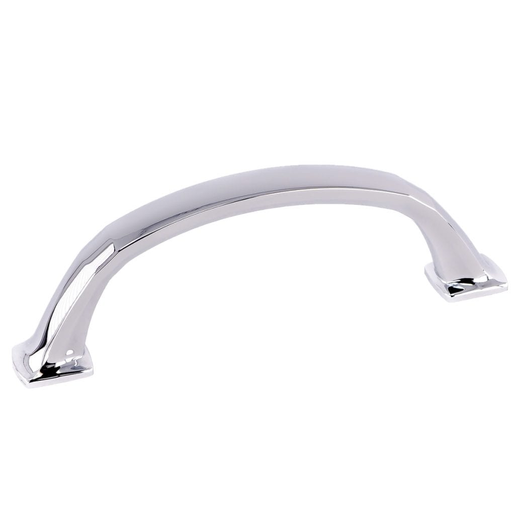 Pride Industrial P93096PC 3-3/4" Center to Center Madison Cabinet Pull Polished Chrome Finish Main image