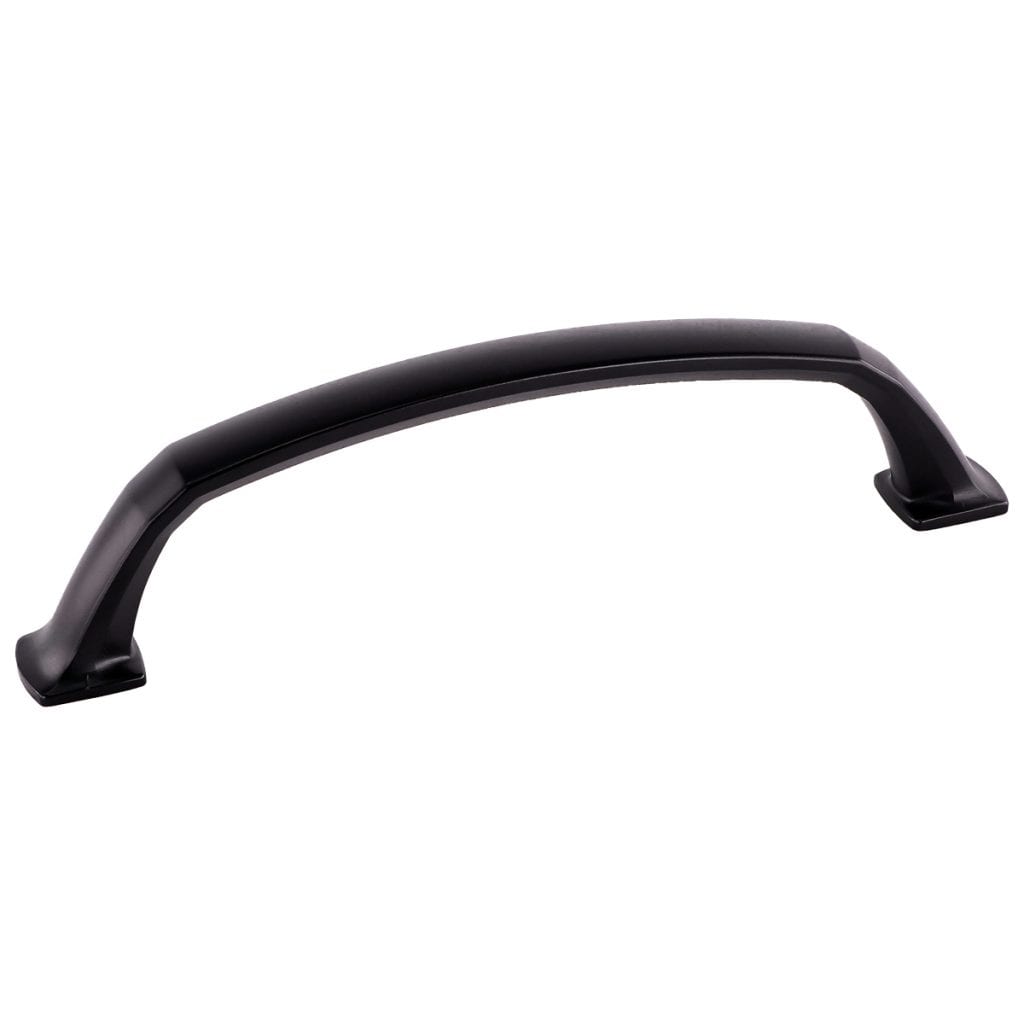 Pride Industrial P93128BK 5" Center to Center Madison Cabinet Pull Matte Black Finish