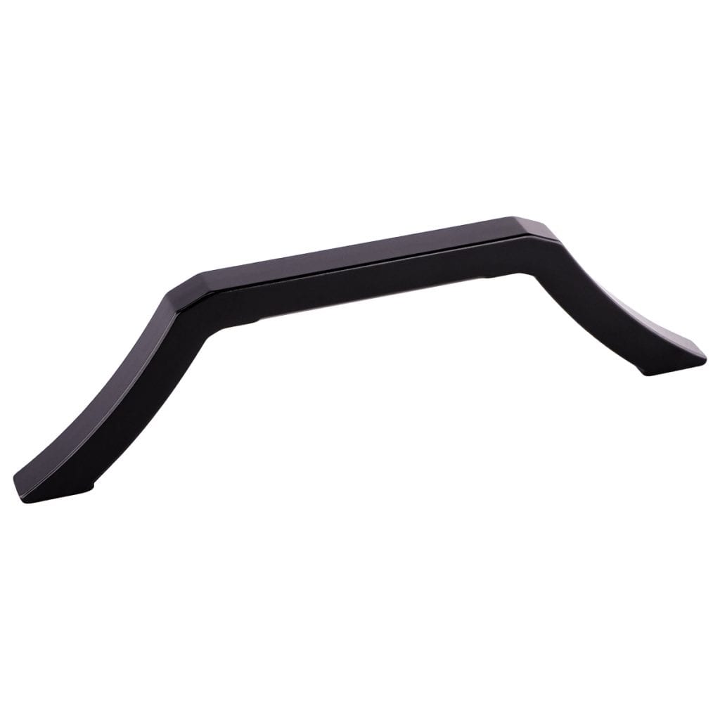Pride Industrial P94128BK 5" Center to Center Milan Cabinet Pull Matte Black Finish Main image