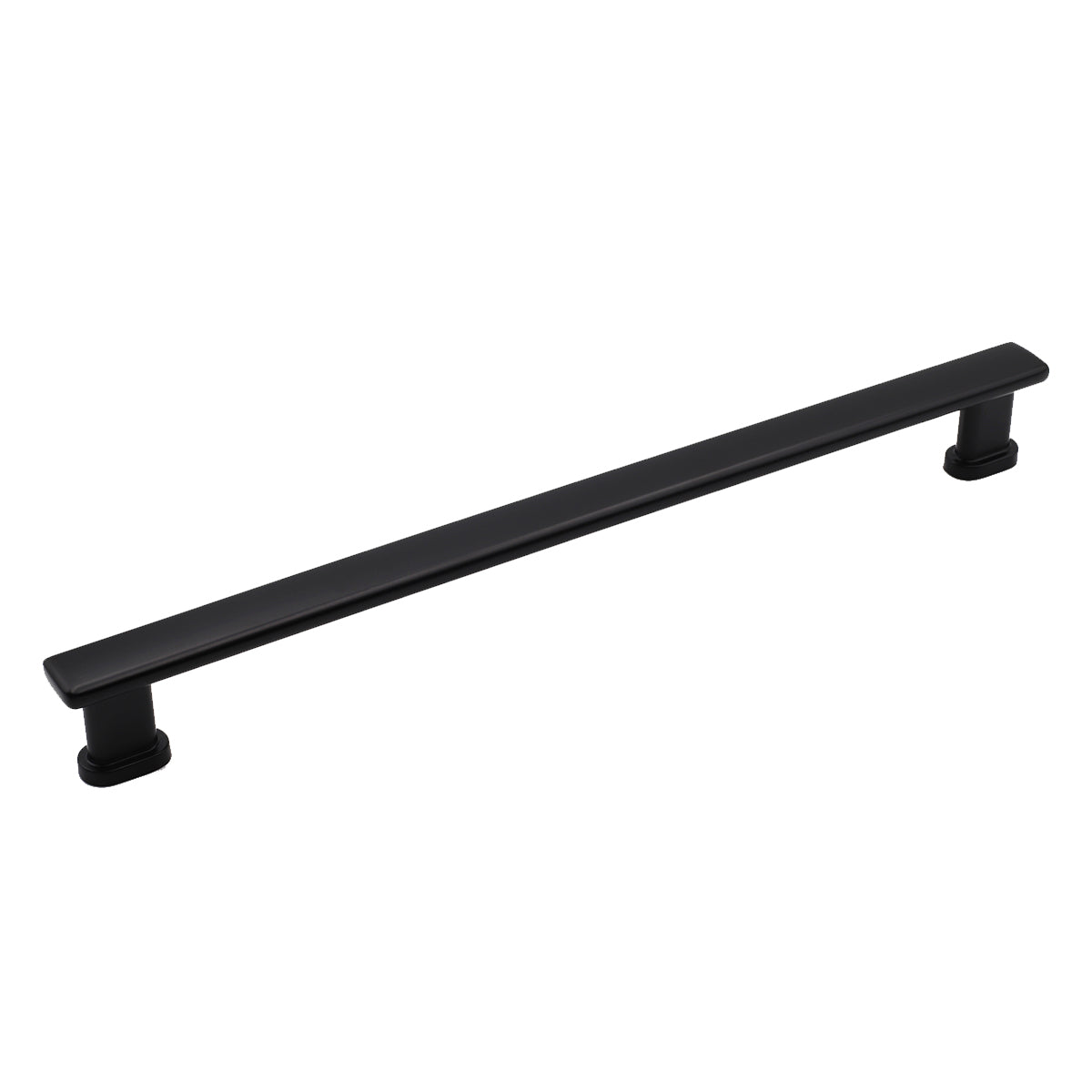 Pride Industrial PA53012BK 12" Center to Center Manhattan Appliance Pull Matte Black Finish