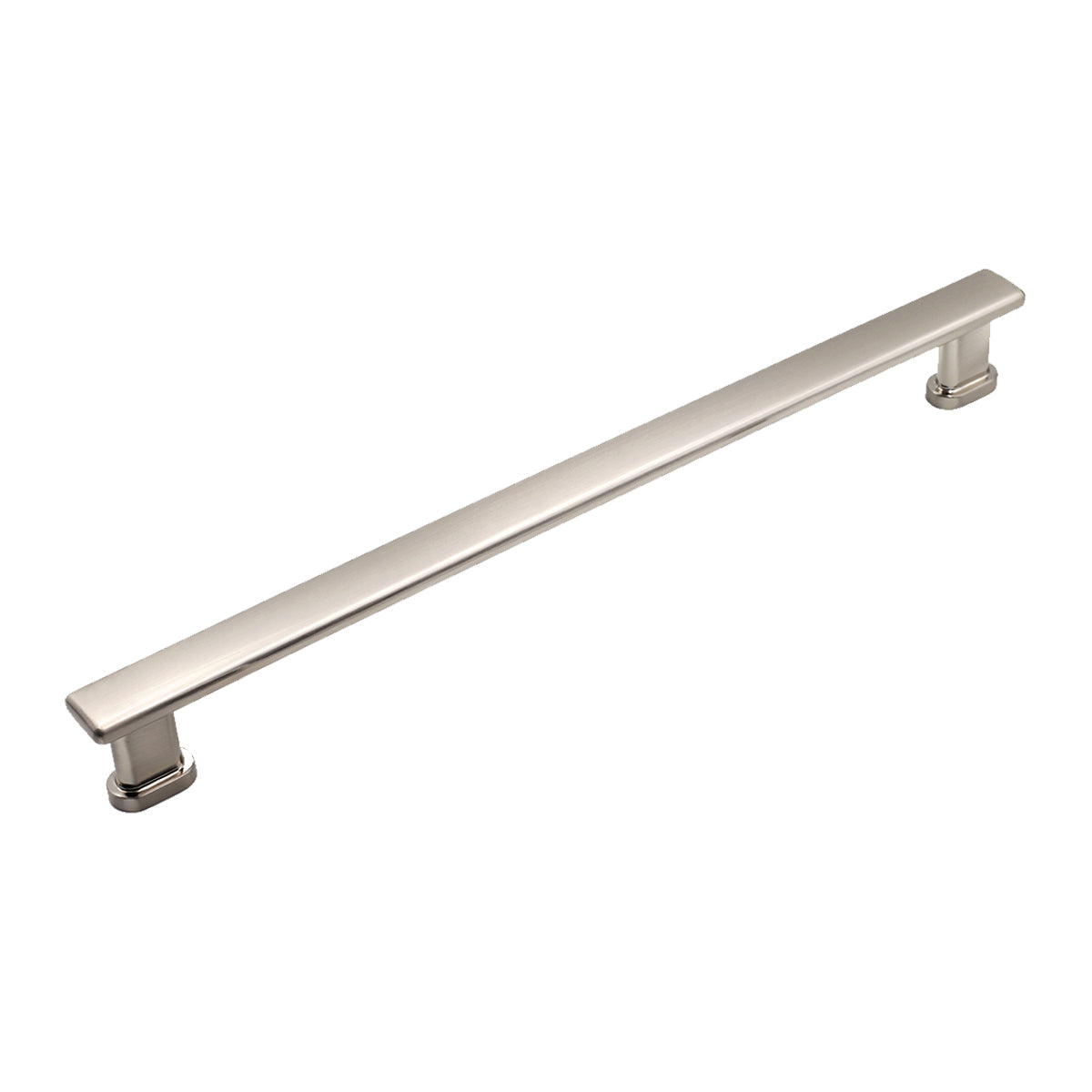 Pride Industrial PA53012SN 12" Center to Center Manhattan Appliance Pull Satin Nickel Finish Main image