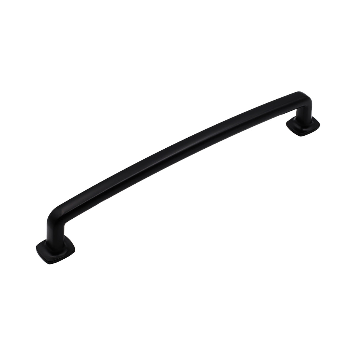 Pride Industrial PA5508BK 8" Center to Center Vail Appliance Pull Matte Black Finish Main image