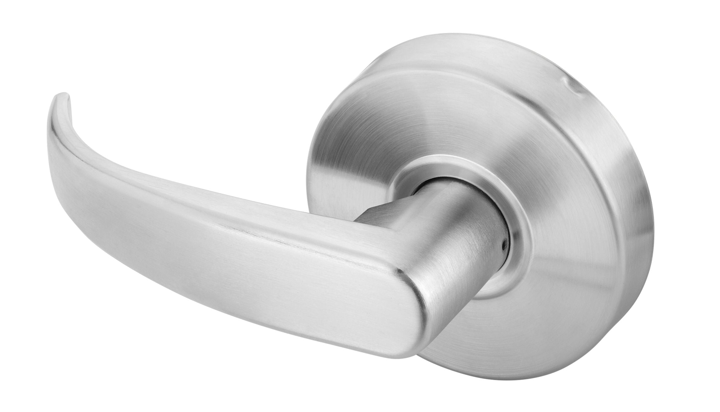 ASSA Abloy Accentra PB4655LN626 Single Dummy Pacific Beach Lever Grade 2 Cylindrical Lock US26D (626) Satin Chrome Finish Main image