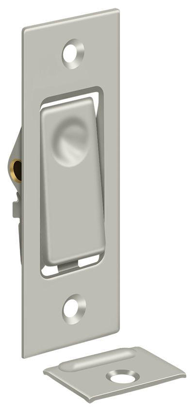 Deltana PDB42U15 Pocket Door Bolts; Jamb Bolt; Satin Nickel Finish Main image