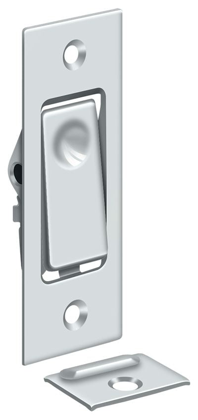 Deltana PDB42U26 Pocket Door Bolts; Jamb Bolt; Bright Chrome Finish Main image
