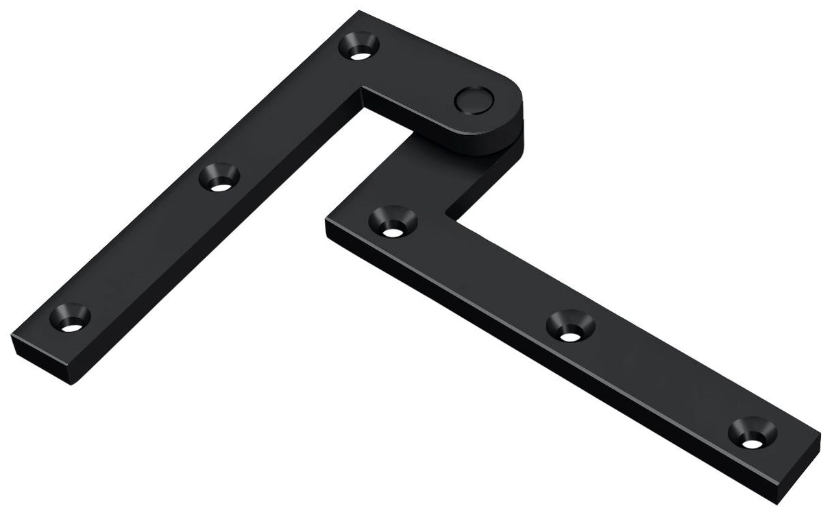 Deltana PH40U19 4-3/8" x 5/8" x 1-7/8" Hinge; Black Finish