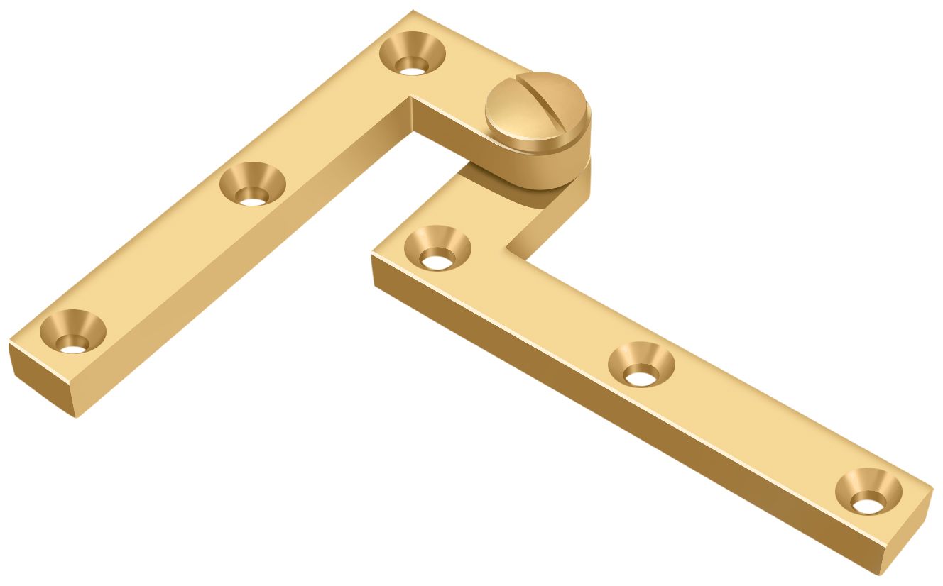 Deltana PH60CR003 4-3/8" x 5/8" x 1-7/8" Hinge; Lifetime Brass Finish Main image