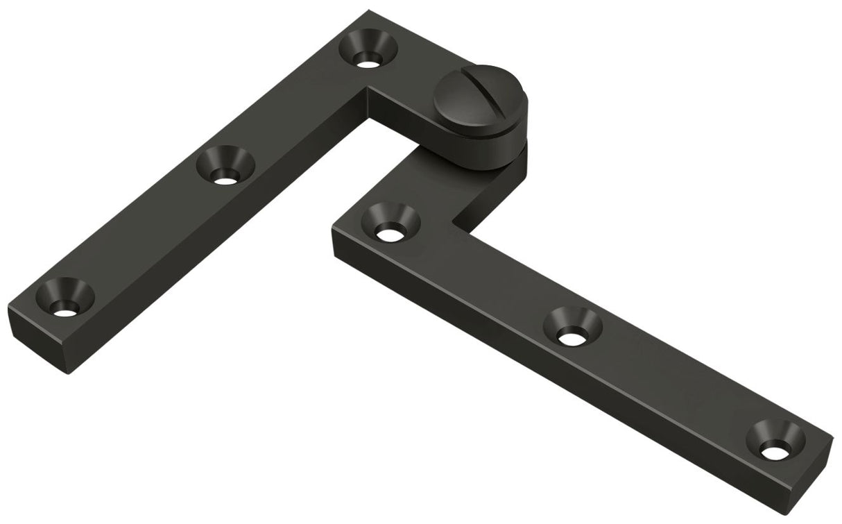 Deltana PH60U10B 4-3/8" x 5/8" x 1-7/8" Hinge; Oil Rubbed Bronze Finish