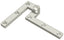 Deltana PH60U14 4-3/8" x 5/8" x 1-7/8" Hinge; Bright Nickel Finish