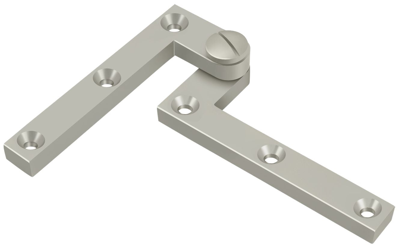 Deltana PH60U15 4-3/8" x 5/8" x 1-7/8" Hinge; Satin Nickel Finish Main image