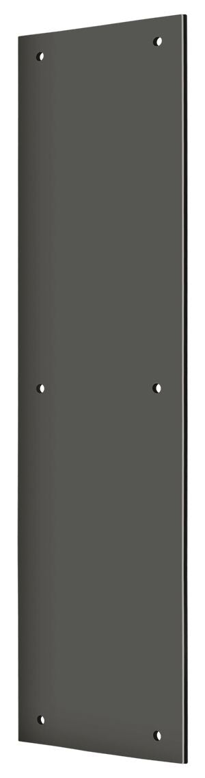 Deltana PP3515U10B Push Plate 3-1/2" x 15"; Oil Rubbed Bronze Finish