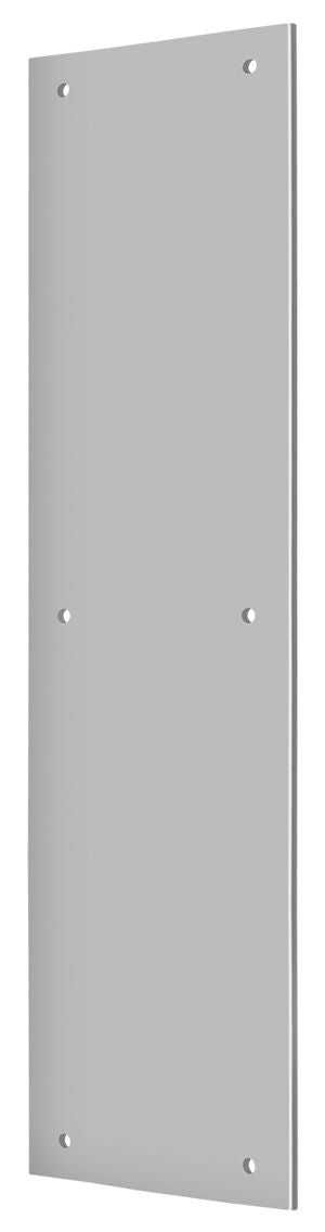 Deltana PP3515U32D Push Plate 3-1/2" x 15"; Satin Stainless Steel Finish Main image