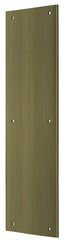 Deltana PP3515U5 Push Plate 3-1/2" x 15"; Antique Brass Finish