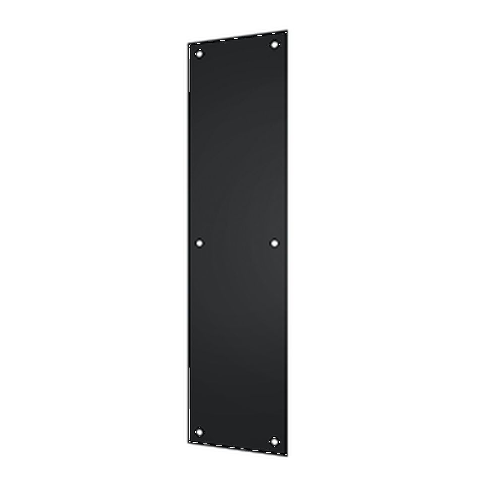 Deltana PP4016U19 Push Plate 4" X 16" S/S Black Finish