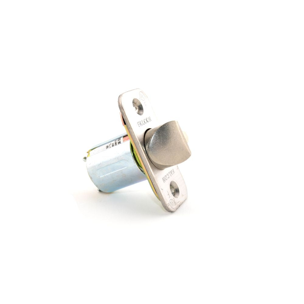 Falcon Q330202626 2-3/8" Round 1" Face Dead Latch for W Series Satin Chrome Finish Main image
