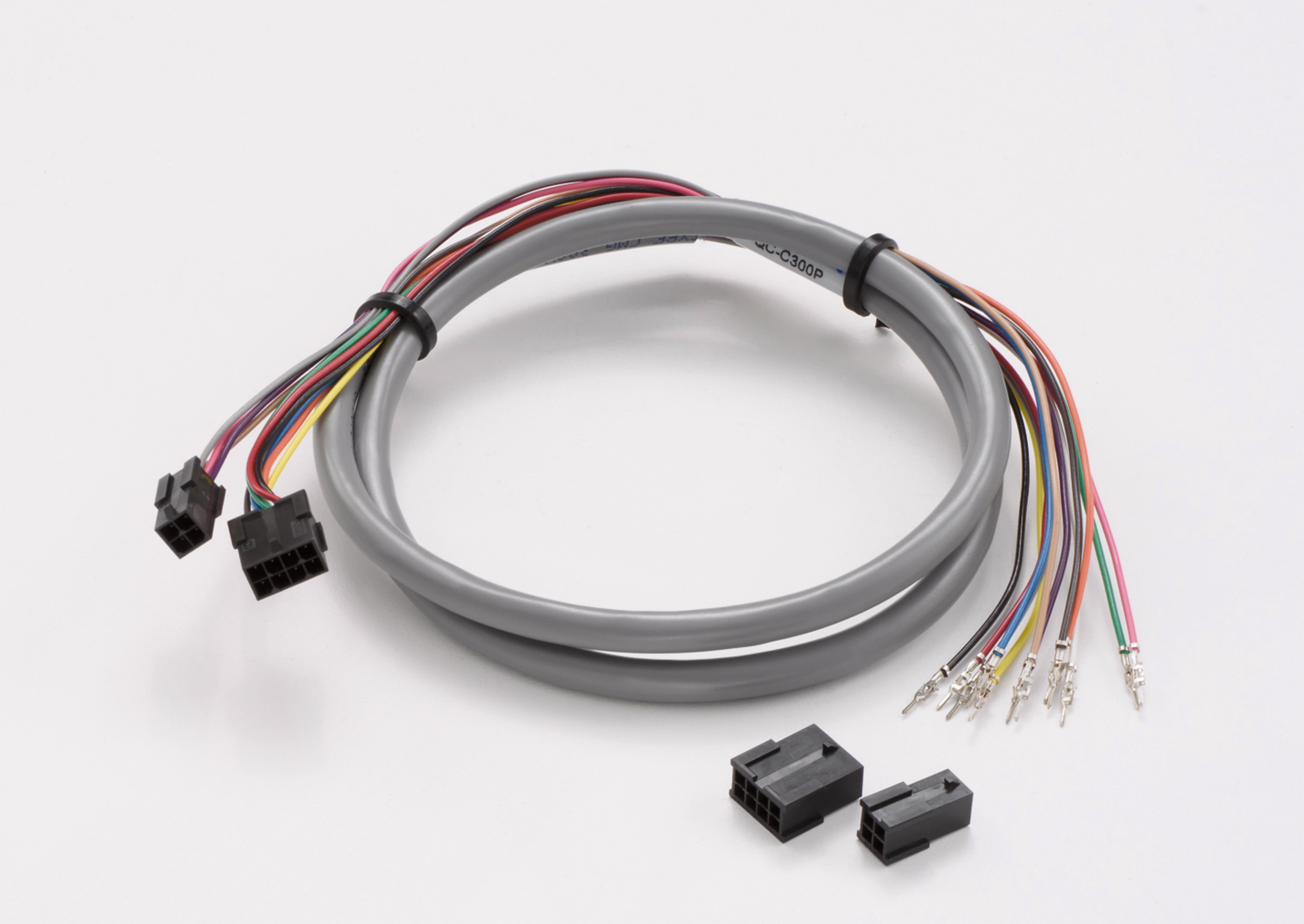 McKinney QCC300P 38" Wire Harness with 12 Wires and 8 and 4 Pin Connector # 93995 Main image