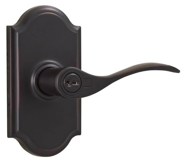 Weslock R1740U1U1SL23 Right Hand Bordeau Premiere Entry Lock with Adjustable Latch and Full Lip Strike Oil Rubbed Bronze Finish