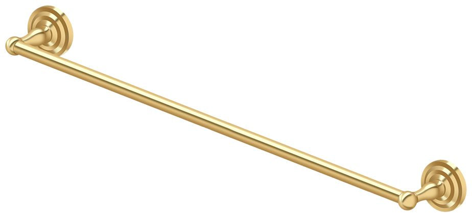 Deltana R2004-CR003 30" Towel Bar; R-Series; Lifetime Brass Finish