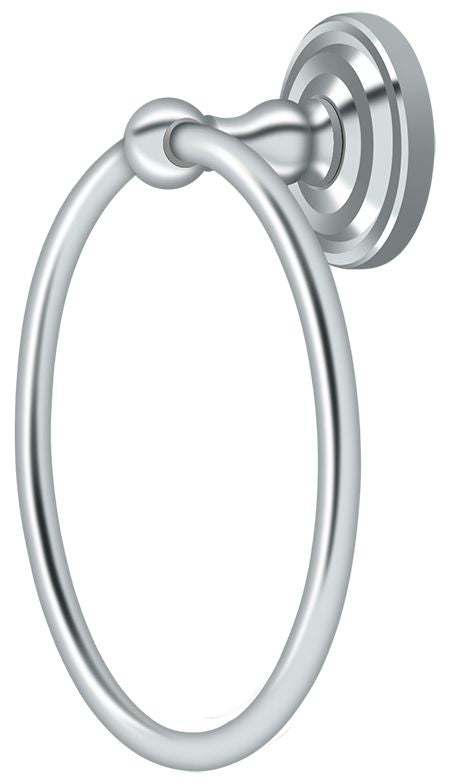 Deltana R2008-U26 Towel Ring; R-Series; Bright Chrome Finish Main image