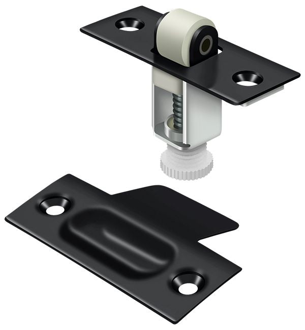Deltana RCA336U19 Roller Catch; Black Finish Main image
