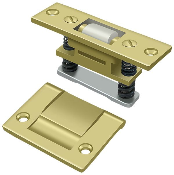 Deltana RCA430U3 Roller Catch; Heavy Duty; Bright Brass Finish Main image