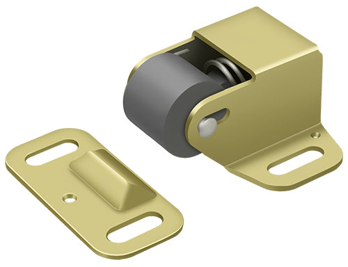 Deltana RCS338U3 Roller Catch Surface Mounted; Bright Brass Finish Main image