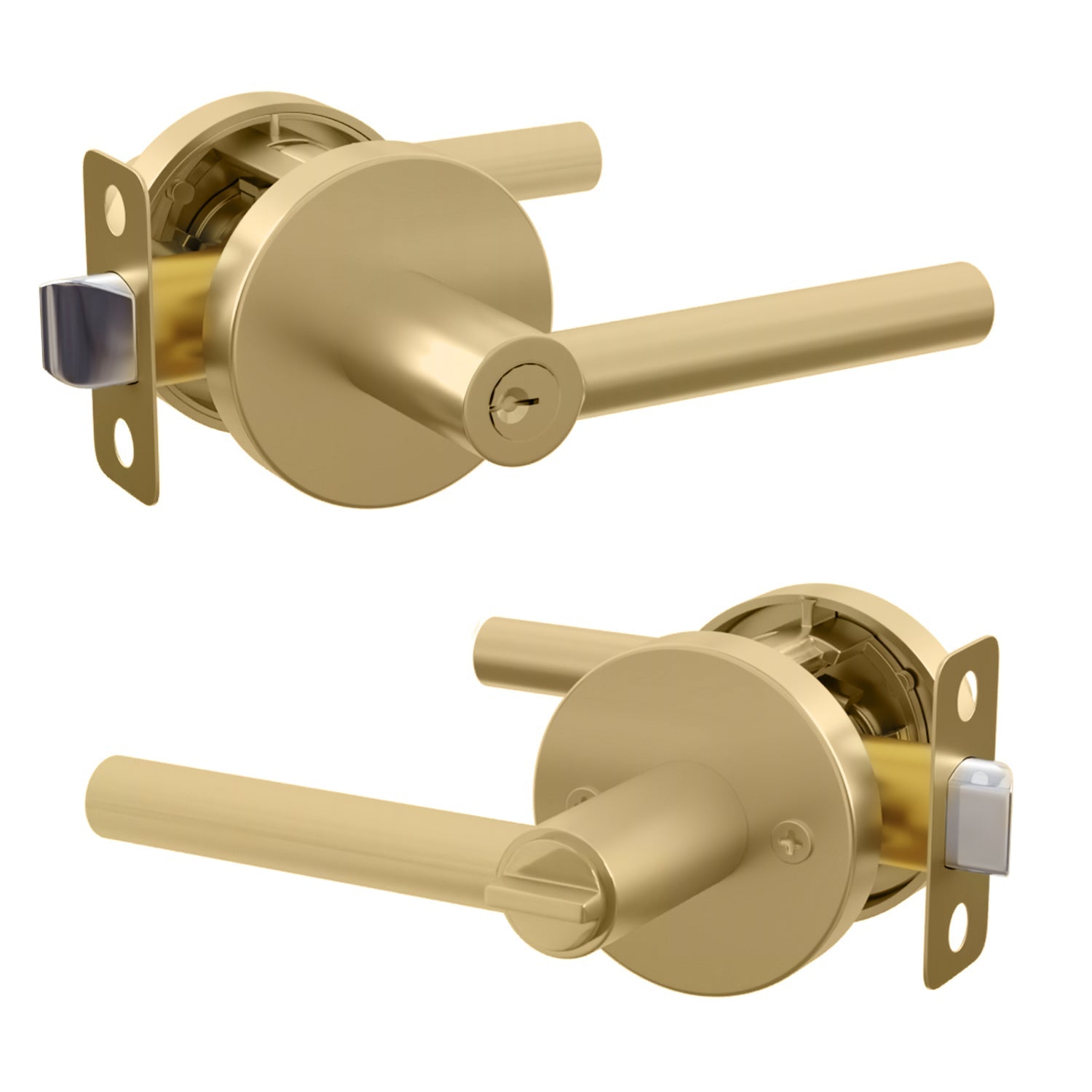 MEGA HANDLES Raegen Door Lever Entry Handle Entry Main image