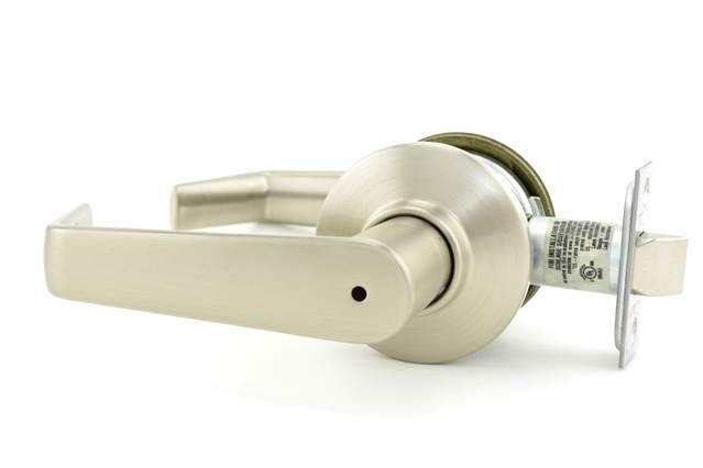 Schlage Commercial S40SAT619 S Series Privacy Saturn with 16-203 Latch 10-001 Strike Satin Nickel Finish Main image