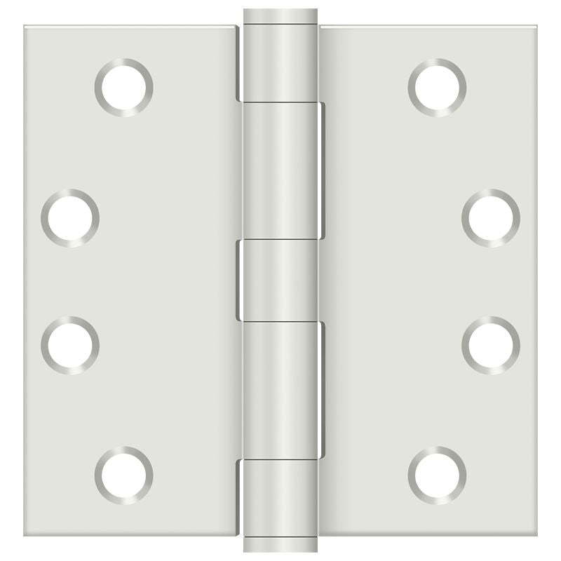 Deltana S44HDUSPW 4" x 4" Square Hinge; Heavy Duty; White Finish Main image