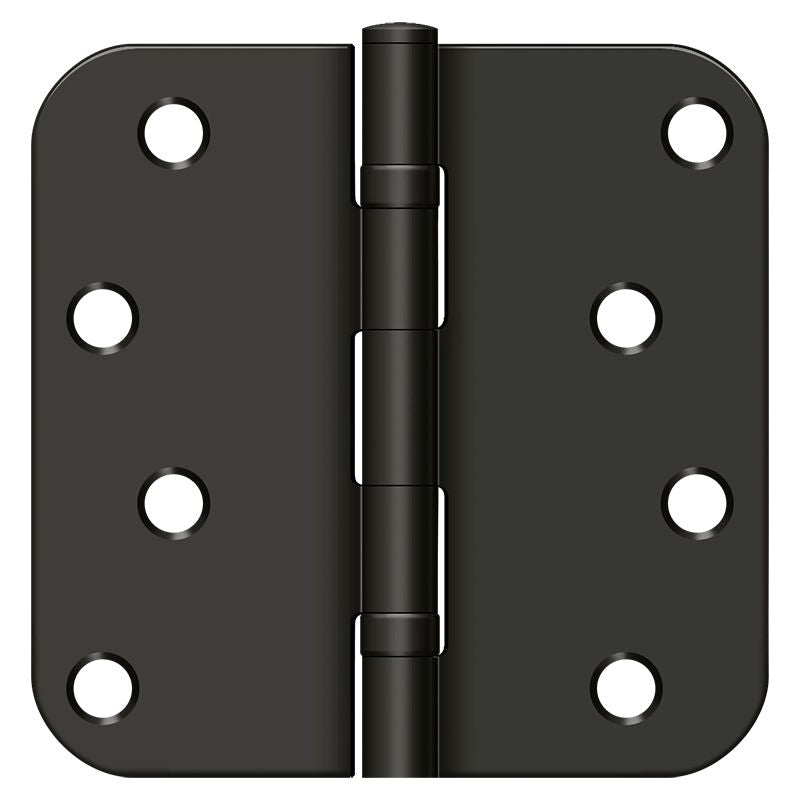Deltana S44R5BB10B 4" x 4" x 5/8" Radius Hinge; Ball Bearings; Oil Rubbed Bronze Finish Main image
