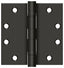 Deltana S45BBU10B 4-1/2" x 4-1/2" Square Hinge; Heavy Duty; Ball Bearings; Oil Rubbed Bronze Finish