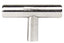 Emtek S62001SS Bar 2" Cabinet Knob Brushed Stainless Steel Finish