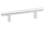 Emtek S62011SS Bar Cabinet Pull with 24" Center To Center Brushed Stainless Steel Finish