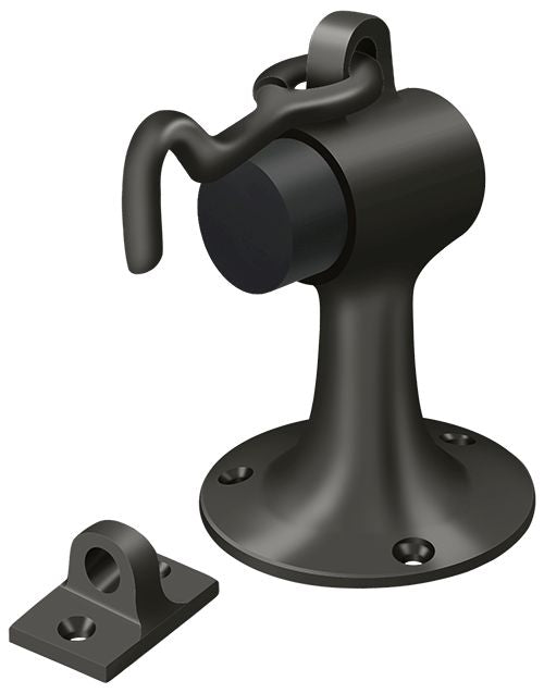 Deltana SAHF358U10B Floor Mount Bumper with Holder; Oil Rubbed Bronze Finish Main image