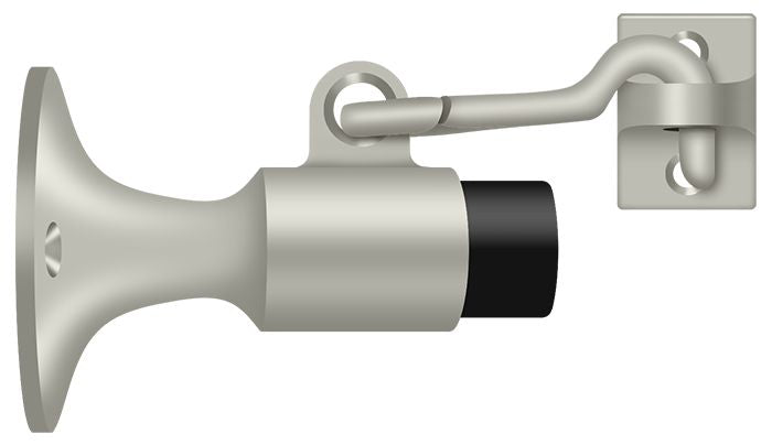 Deltana SAHW325U15 Wall Mount Bumper with Holder; Satin Nickel Finish Main image