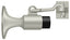 Deltana SAHW325U15 Wall Mount Bumper with Holder; Satin Nickel Finish