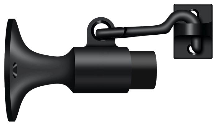Deltana SAHW325U19 Wall Mount Bumper with Holder Black Finish Main image