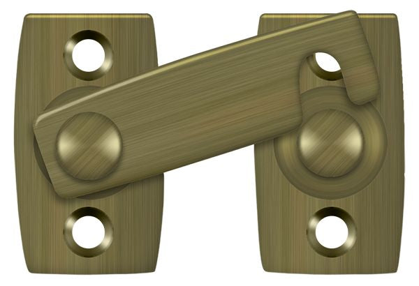 Deltana SB3178U5 Shutter Bar/Door Latch 7/8"; Antique Brass Finish Main image