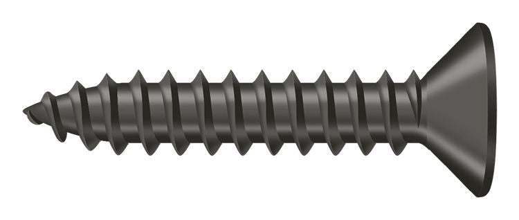 Deltana SCWB1010U10B Wood Screw; SB; #10 x 1"; Oil Rubbed Bronze Finish