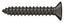 Deltana SCWB12125U10B Wood Screw; SB; #12 x 1-1/4"; Oil Rubbed Bronze Finish