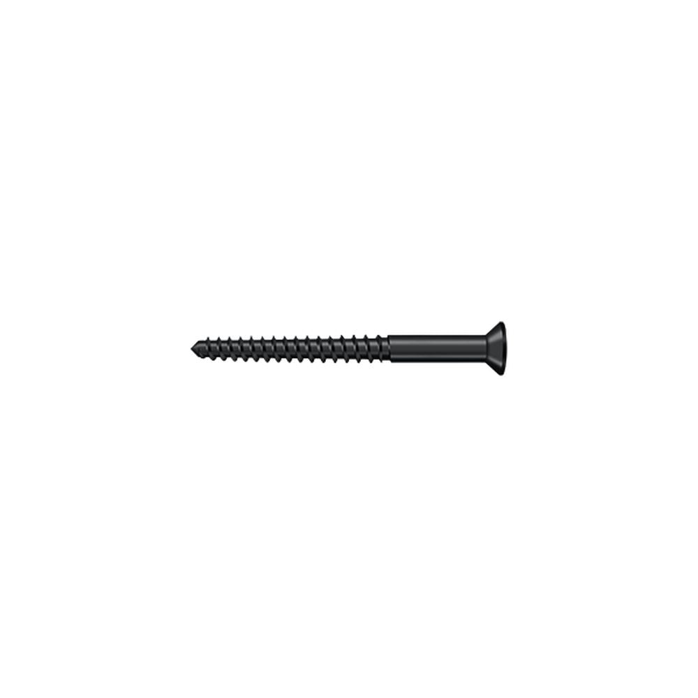 Deltana SCWB1225U19 Wood Screw; SB; #12 x 2-1/2"; Black Finish