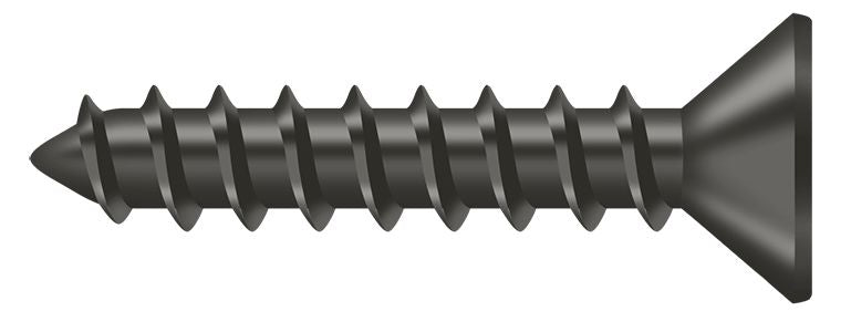 Deltana SCWS1010U10B Wood Screw; ST; #10 x 1"; Oil Rubbed Bronze Finish Main image